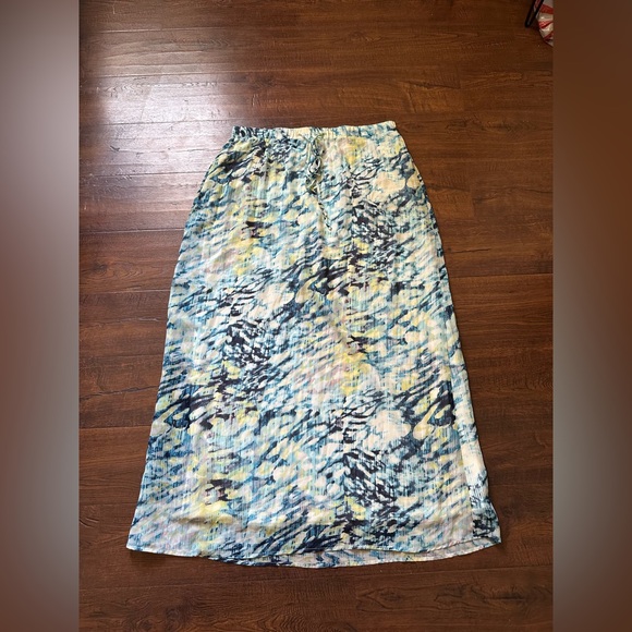 AGB women’s multi colored maxi skirt size XL - Picture 1 of 3